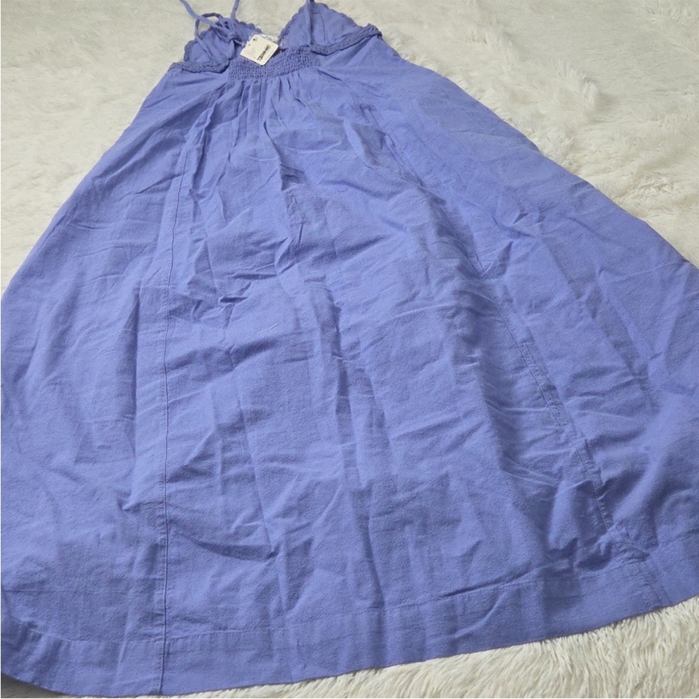 SOLD!! Free People Lovey Maxi Dress in periwinkle NWT size S - Picture 12 of 12